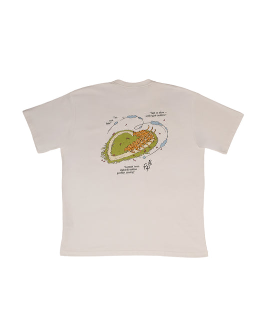 Right on Time - Beyaz T-Shirt
