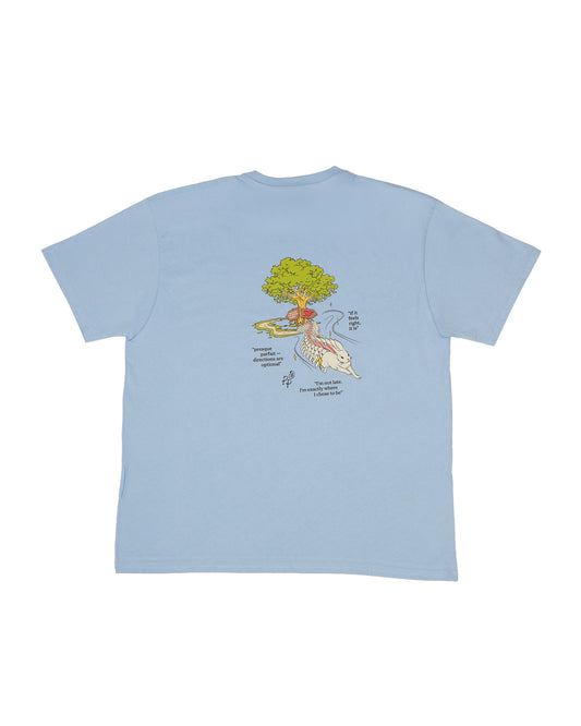 White Rabbit - Baby Blue T-Shirt