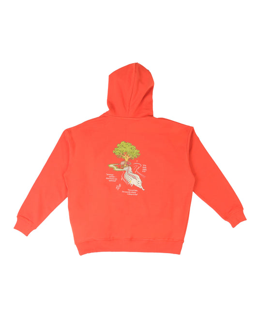 White Rabbit - Turuncu Hoodie