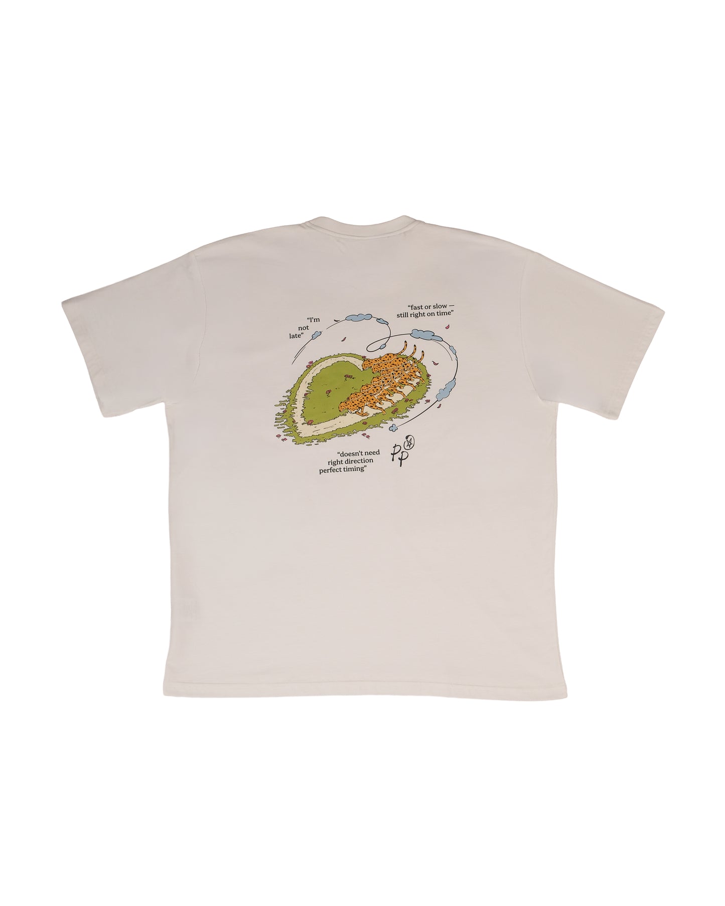 Right on Time - Beyaz T-Shirt