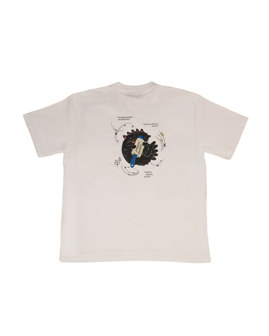 The Fur - Beyaz T-Shirt