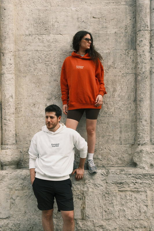 Bloom - Beyaz Hoodie
