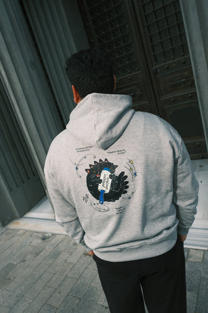 The Fur - Gri Hoodie