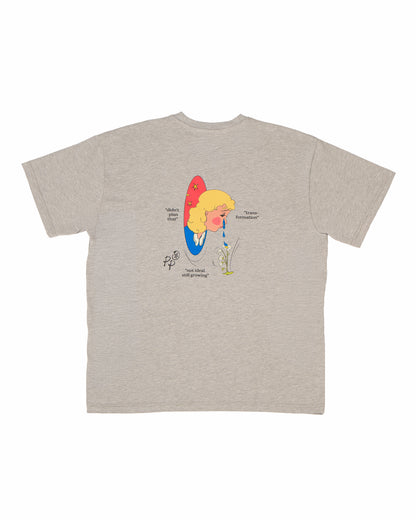 Bloom - Gri T-Shirt
