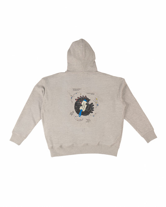 The Fur - Gri Hoodie