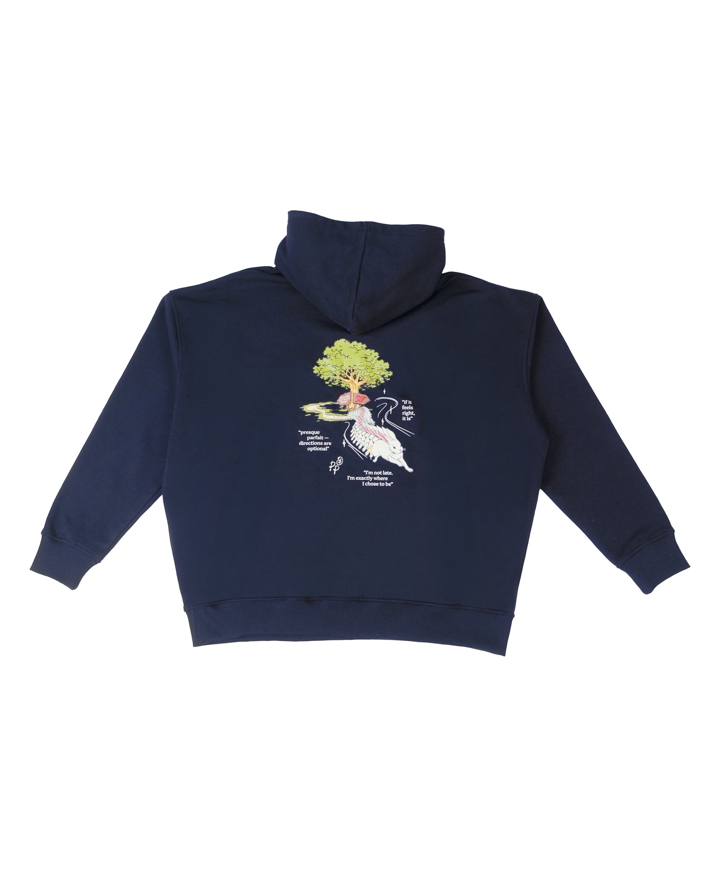 White Rabbit - Lacivert Hoodie
