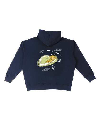 Right on Time - Lacivert Hoodie